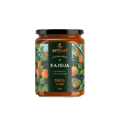 Vrtlari - Ekstra džem od kajsija 100% voće